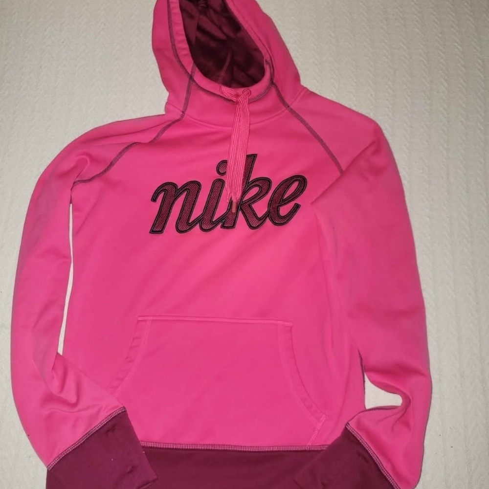 Nike Pink Hoodie Small Unique